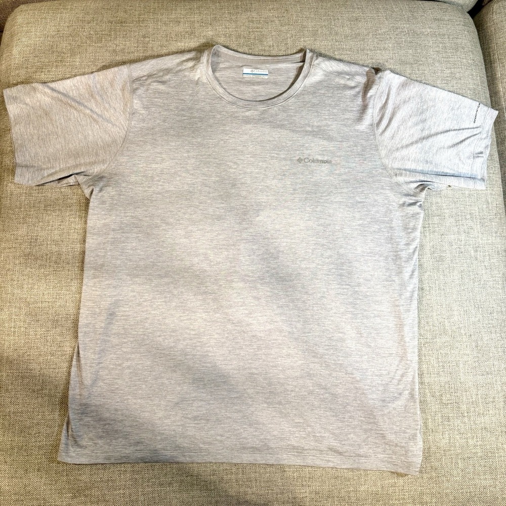 Columbia Athletic T Shirt XL Cotton Short Sleeve Training Gym‎ Womens